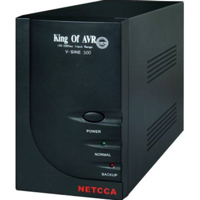Smart online UPS line-interactive UPS NETCCA VSINE500VA12V300W LED
